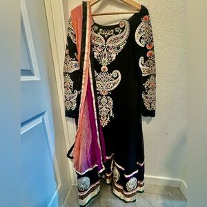 Black Anarkali Dress